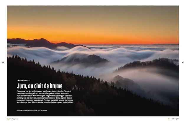 Nicolas Gascard - Jura, au clair de brume